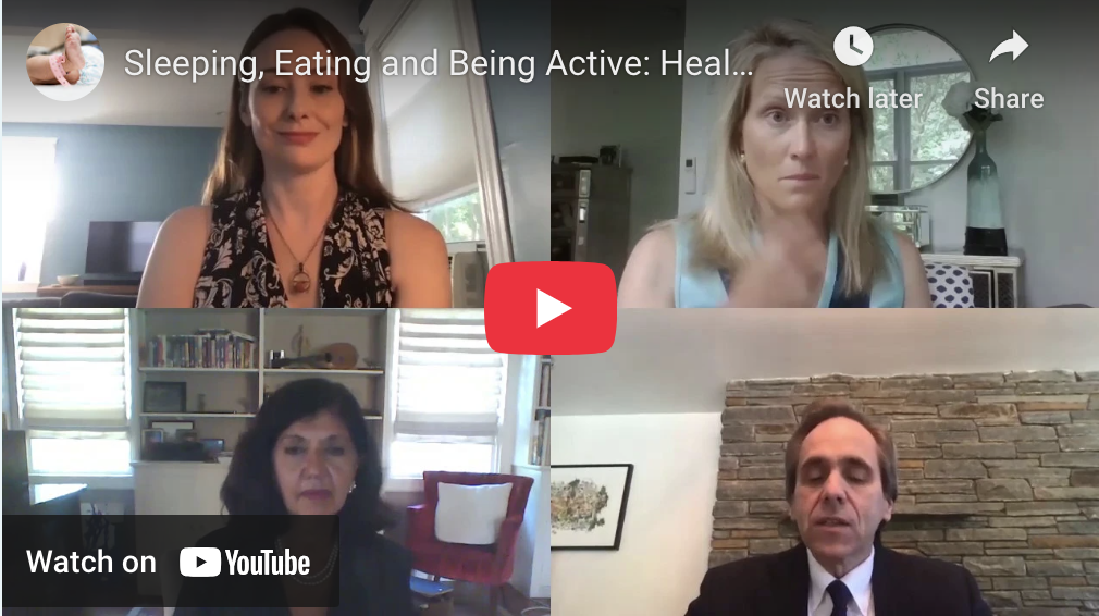 Sleeping, Eating and Being Active: Healthy Routines for Kids during COVID19 and Beyond