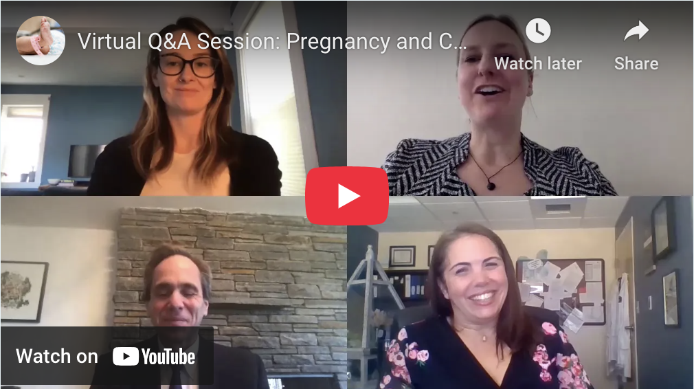 Virtual Q&amp;A Session: Pregnancy and COVID-19